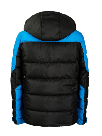 Куртка зимняя мужская Merlion ИВ-5 (черный-синий)  с