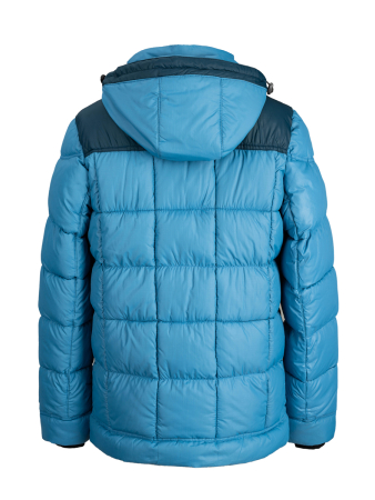 Куртка зимняя мужская Merlion СМ-16  (голубой  т.синий) с