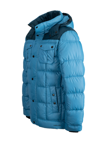 Куртка зимняя мужская Merlion СМ-16  (голубой  т.синий) б