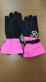 Перчатки Mly 52109 розово-черный