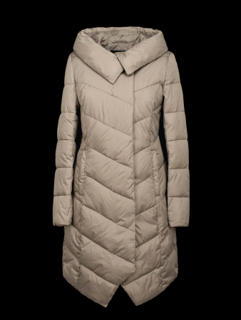Пальто зимнее женское Merlion M-559 (бежевый)