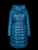 Пальто женское на синтепухе Merlion ALINA (синий) б-м