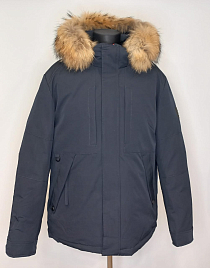 Куртка зимняя мужская K.W. 131M color:3 енот