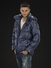 Куртка зимняя мужская WHS Богдан (серо/синий)