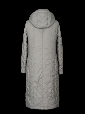 Пальто женское демисезонное Merlion SHEILA серый с