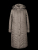 Пальто женское демисезонное Merlion SHEILA т.серый