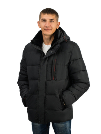 Куртка зимняя мужская Merlion M-513 (черный)2