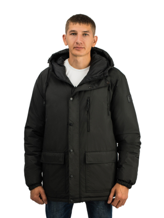 Куртка зимняя мужская Merlion BERNARD (черный)4